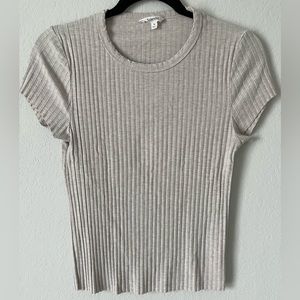 SPLENDID RIB SHORT SLEEVE TEE